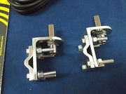 CB Antenna Kit - Firestik KW-2 Black Dual Antenna RG59U Cophase Coax & Brackets Combo - CB Radio Supply