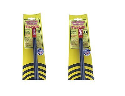 CB Antenna Kit - Firestik KW-3 Black Dual Antenna RG59U Cophase Coax & Brackets Combo - CB Radio Supply