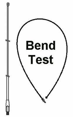 CB Antenna Kit - Hustler 102" CB Ham Antenna Whip & Installation Kit {Stainless Steel} - CB Radio Supply