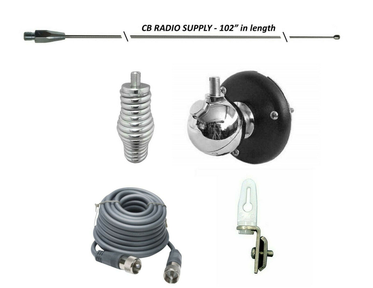 CB Antenna Mounts - Hustler 102