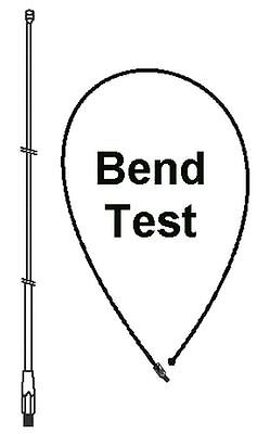 CB Antenna Kit - HUSTLER IC56 102" CB Radio Stainless Steel Whip Antenna & Installation Kit - 18' RG8X - CB Radio Supply