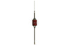 CB Antenna Kit - Hustler SCB-S Red Single Antenna RG8X Coax & Bracket Combo - CB Radio Supply