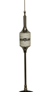 CB Antenna Kit - Hustler SCB-S White Dual Antenna RG59U Cophase Coax & Brackets Combo - CB Radio Supply