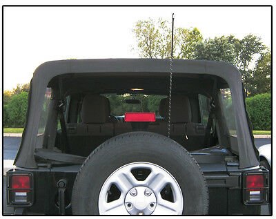 CB Antenna Kit - Mopar JKANTKIT Licensed JK Jeep Wrangler (2007-2018) CB Antenna, Mount and Coax Kit - CB Radio Supply