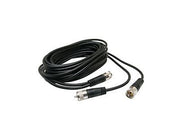 CB Antenna Kit - Skipshooter 4' Black Dual Antenna RG59U Cophase Coax & Brackets Combo - CB Radio Supply