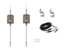 CB Antenna Kit - Stryker SR-A10 Dual Antenna RG59U Cophase Coax & Brackets Combo - CB Radio Supply