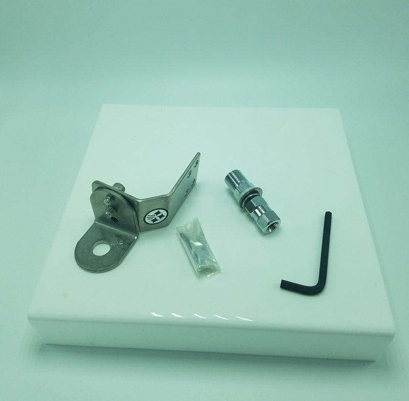 CB Antenna Mount - Firestik SS-204A Stainless Steel Vertical Door Jamb Mount - CB Radio Supply