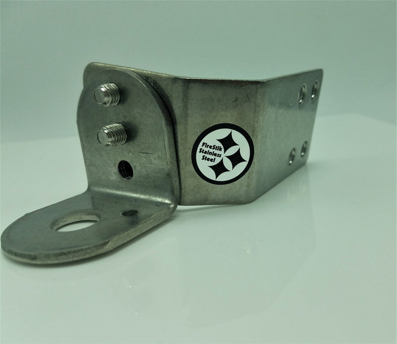 CB Antenna Mount - Firestik SS-204A Stainless Steel Vertical Door Jamb Mount - CB Radio Supply