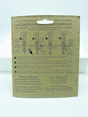 CB Antenna Mount - Firestik SS-204A Stainless Steel Vertical Door Jamb Mount - CB Radio Supply