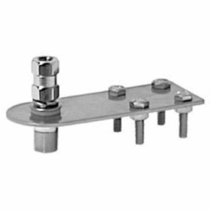 CB Antenna Mount - FireStik SS-F4A Flat Stainless Steel Antenna Mount - CB Radio Supply