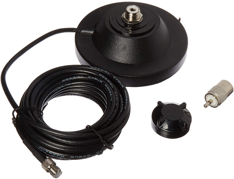 CB Antenna Mount - Wilson 880-900813B Replacement Magnet Mount w/ Coax - CB Radio Supply