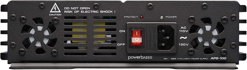 CB Power Supplies - Powerbass APS-100 100-amp AC to DC Power Supply - CB Radio Supply