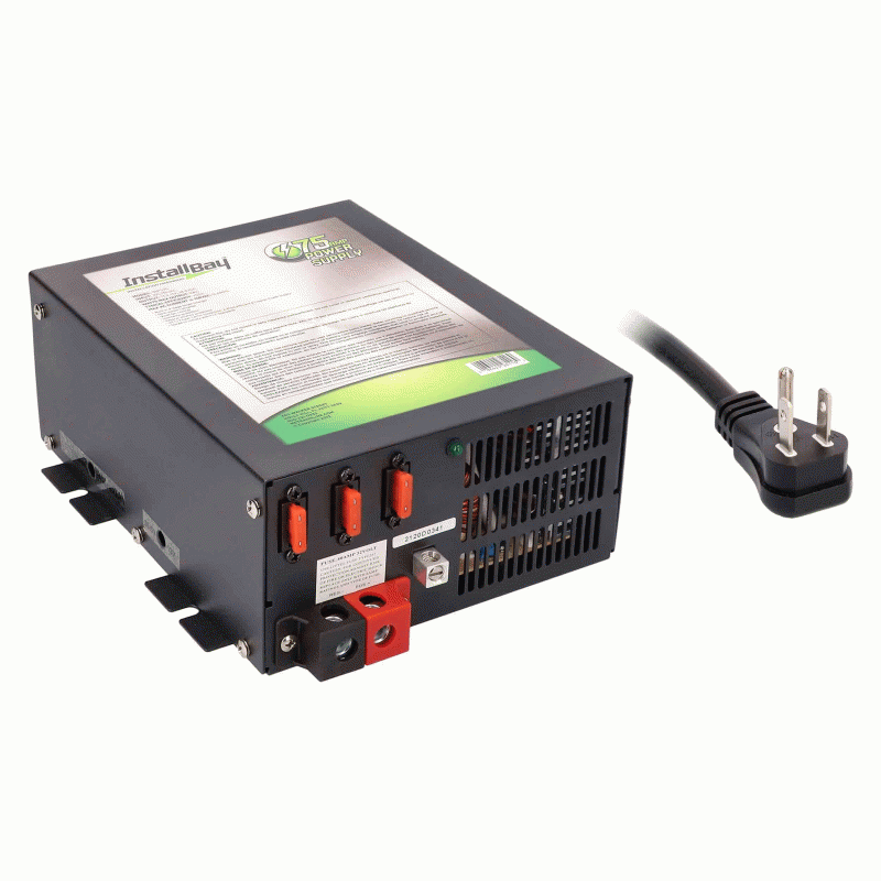 CB Power Supply - Metra Install Bay IBPS75 75 Amp Power Supply w/ 4 St ...