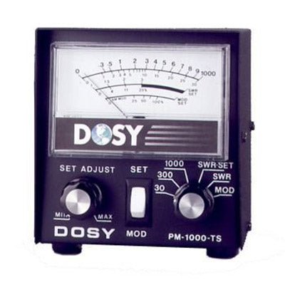 CB Radio Accessories - Dosy PM1000 Inline Power & SWR Meter 1000 Watt - CB Radio Supply