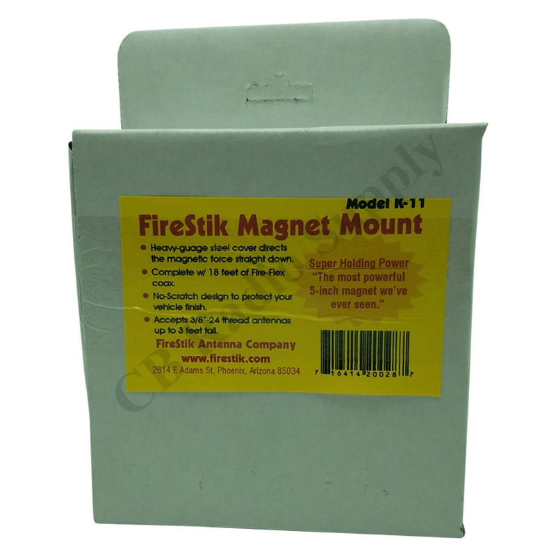 CB Radio Accessories -Firestik Magnet CB Radio Antenna Mount K-11 - CB Radio Supply