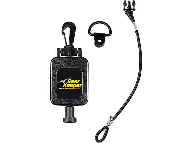 CB Radio Accessories - Gear Keeper RT4-4112 28" Retractable Black Mic Keeper - CB Radio Supply