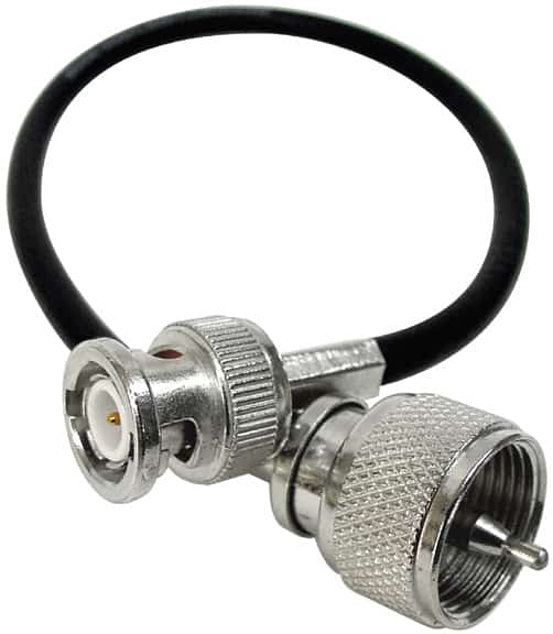 CB Radio Accessories - Procomm 1SHBN Single BNC Male To PL259 Adapter - CB Radio Supply