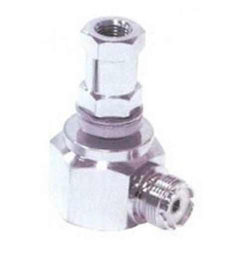 CB Radio Accessories - Procomm RA910H Right Angle Adapter with 3/8" X 24 Double Hex Stud - CB Radio Supply