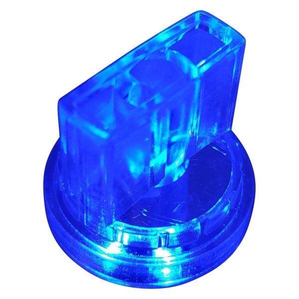 CB Radio Accessories - Stryker SR3-BLUE Star-Bryte Blue LED Lighted Band Knob Kit - CB Radio Supply