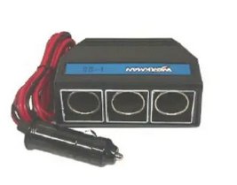 CB Radio Accessories - Workman 1-23 Triple Cigarette Lighter Adapter - CB Radio Supply