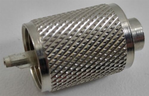 CB Radio Accessories - Workman AMP-PL-59SS PL-259 Screw On RG8X/RG59 Coax Cable End Connector - CB Radio Supply