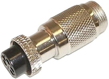 CB Radio Accessories - Workman C4PHR5C CB Radio Microphone Adapter 5-Pin HR to 4-Pin Cobra Mic - CB Radio Supply