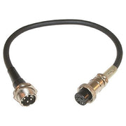 CB Radio Accessories - Workman CP5 10" CB Radio Mic Extension 5-Pin Female Mic to 5-Pin Male Jack - CB Radio Supply