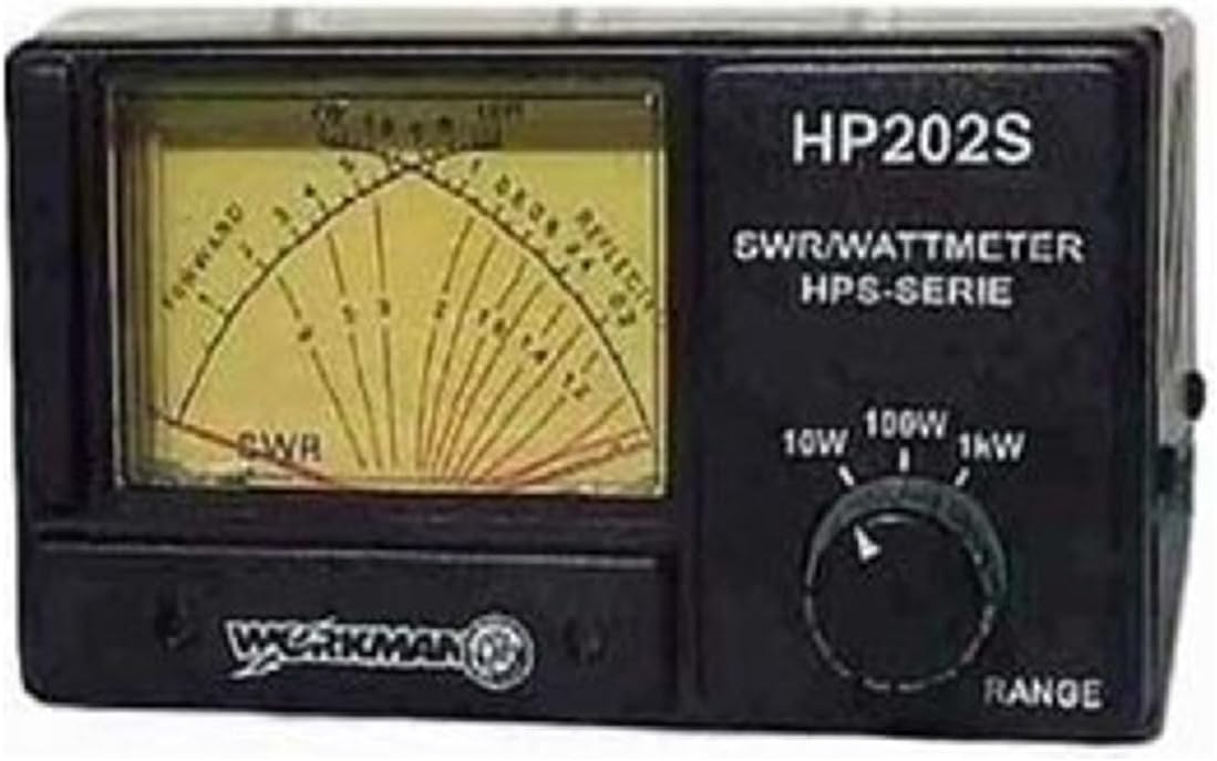 CB Radio Accessories - Workman HP202S Cross Needle SWR/Watt Meter, Power Meter - CB Radio Supply