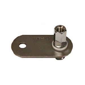 CB Radio Accessories - Workman KWM3 Stainless Steel Flat Bracket for Kenworth - CB Radio Supply