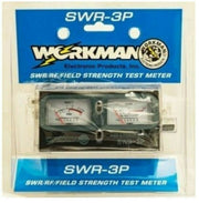 CB Radio Accessories - Workman SWR-3P SWR/RF Field Strength CB Radio Antenna Dual Test Meter - CB Radio Supply