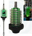 CB Radio Antenna - Bull Trucker 3000 3/8 w/ Shaft - Green LED! - CB Radio Supply