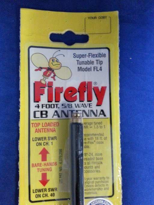 CB Radio Antenna - Firestik Firefly Flexible Fiberglass - CB Radio Supply