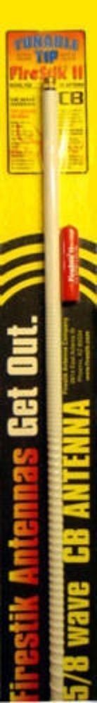 CB Radio Antenna - Firestik FS Tunable Tip Fiberglass - CB Radio Supply