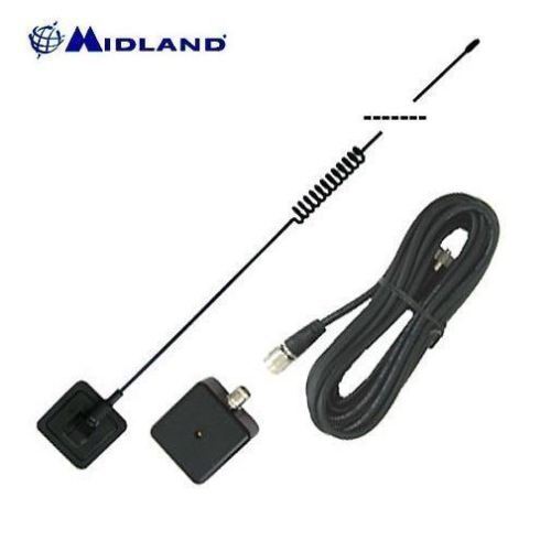 CB Radio Antenna - Midland 18-258 Window Mount CB Antenna - CB Radio Supply