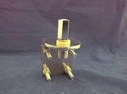 CB Radio Antenna Mount - 4-Bolt Single Groove Aluminum Bracket - CB Radio Supply