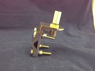 CB Radio Antenna Mount - 4-Bolt Single Groove Aluminum Bracket - CB Radio Supply