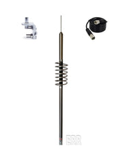CB Radio Antenna - Predator 10K Competition Antenna (17" Shaft K-1-17) Combo Kit with 18' RG58 Coax and Mount - CB Radio Supply