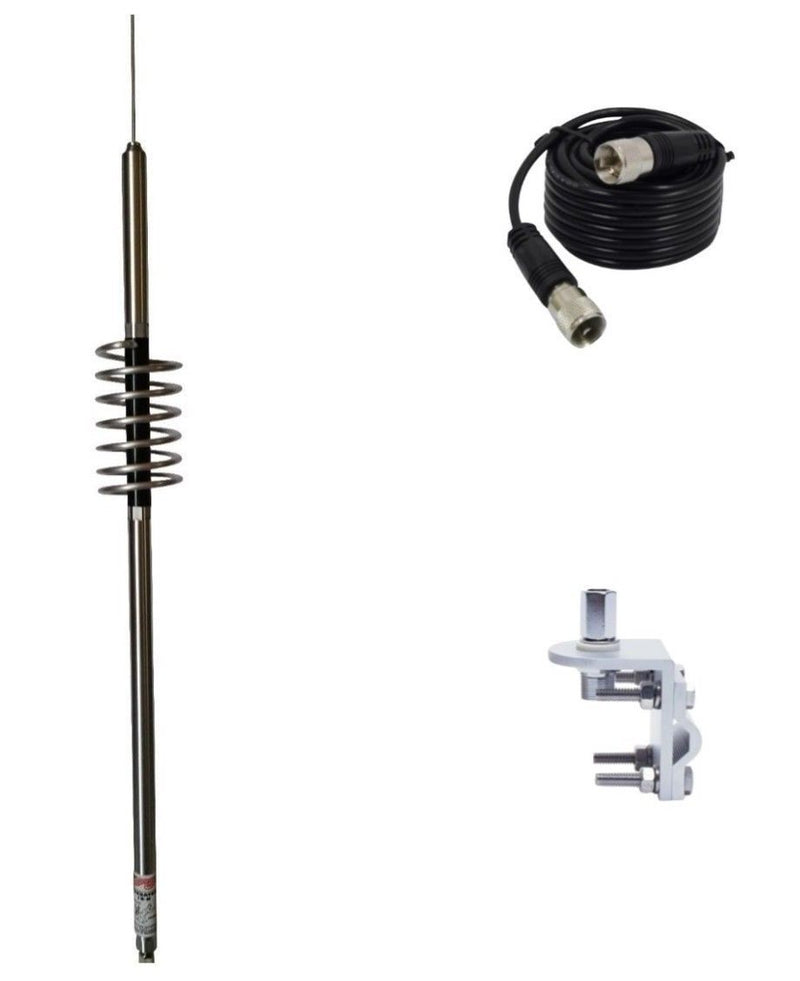 CB Radio Antenna - Predator 10K Competition Antenna (27" Shaft K-1-27) Combo Kit with 18' RG58 Coax and Mount - CB Radio Supply