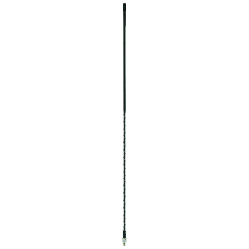 CB Radio Antenna - Procomm SF3-B Black 3' Super Flex Fiberglass Antenna - CB Radio Supply