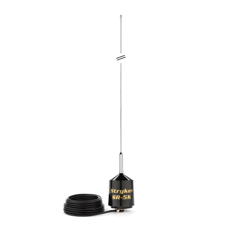 CB Radio Antenna - Stryker SR-5KR 5,000 Watt 10/11 Meter Roof Mount Antenna - CB Radio Supply
