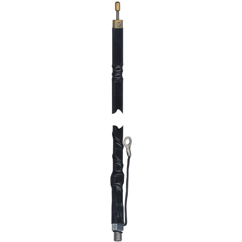 CB Radio Antenna - Wilson 305-489 5' Silverload Fiberglass CB Antenna Black - CB Radio Supply