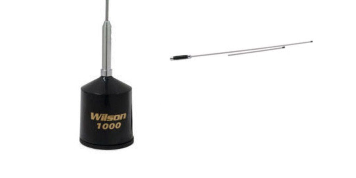 Wilson W1000 Series Rooftop Mount Mobile Antenna & Short Whip