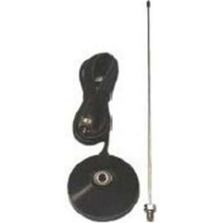 CB Radio Antenna - Workman KR2M VHF 1/4 Wave Mobile Antenna w/ 3" Magnet Mount - CB Radio Supply