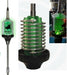 CB Radio Antenna - (x2) Sirio Bull Trucker 3000 Antenna w/ Green LED Shaft - CB Radio Supply