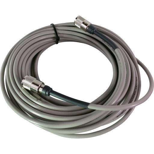 CB Radio Coax Cable - 50' Tramflex RG8X Grey Tram Browning Base Coax Cable with Amphenol PL259 Connectors - CB Radio Supply