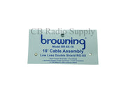 CB Radio Coax Cable - Browning BR 8X-18 RG8X (Double Shielded) - CB Radio Supply