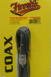 CB Radio Coax Cable - FIRESTIK FIRERING CB COAX MU-8R18 WITH FME - 18' - CB Radio Supply