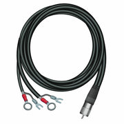 CB Radio Coax Cable - Firestik K-9 Dual Lead 18' Coax Cable with Lug Fittings - CB Radio Supply