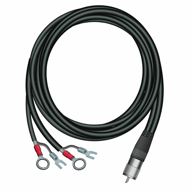 CB Radio Coax Cable - Firestik K-9 Dual Lead 18' Coax Cable with Lug Fittings - CB Radio Supply