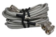CB Radio Coax Cable - Procomm PR18-SD8XN13 18 foot Clear Dual Co-Phase RG8X Coax Cable w/ Removable PL-259 Connectors - CB Radio Supply